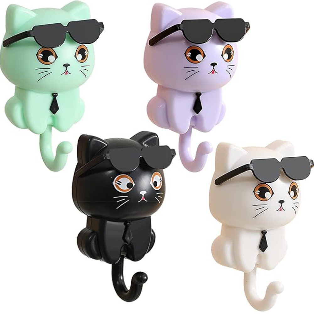 Kitten😻 Key Holder with Sunglasses.