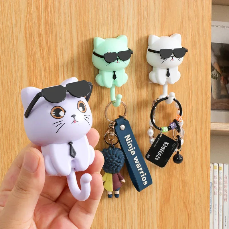 Kitten😻 Key Holder with Sunglasses.