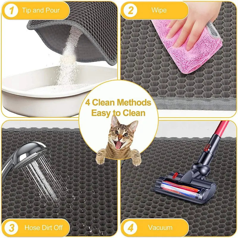 Purrfect Clean Cat Litter Mat