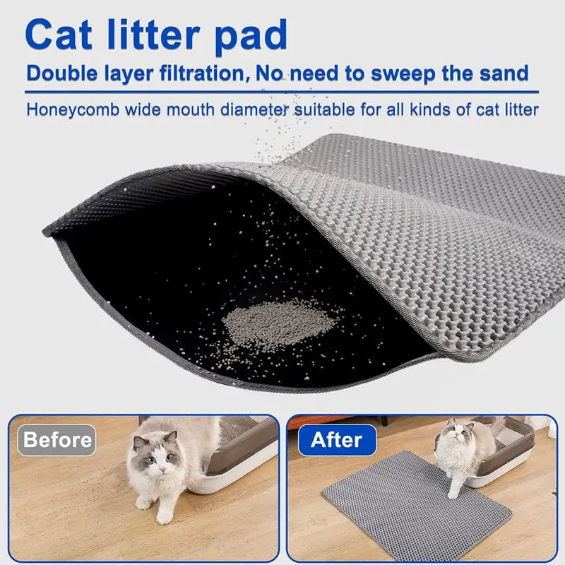Purrfect Clean Cat Litter Mat