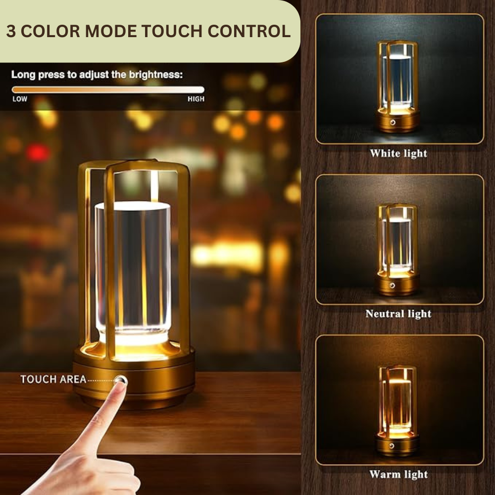LED CRYSTAL TABLE LAMP