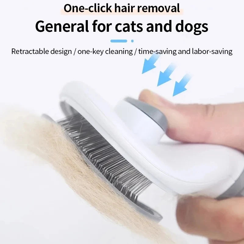 Self-cleaning Pet & cat- Hair Remove Comb